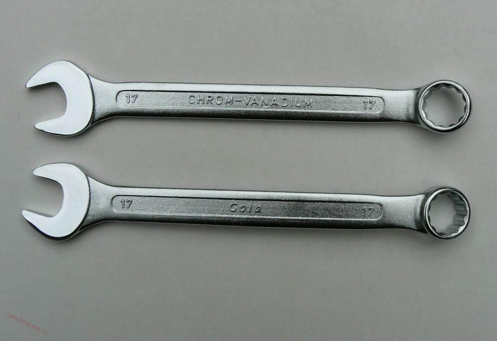 Klíč očkoplochý Gola  50x50