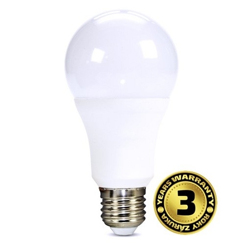 Led žárovka SOLIGHT, klasický tvar, 12W, E27, 3000K, 270°, 1010lm