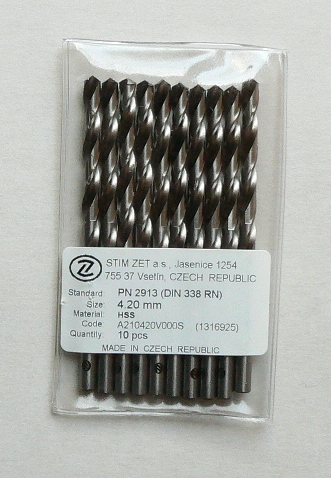 Vrták 2913 5.4 mm HSS