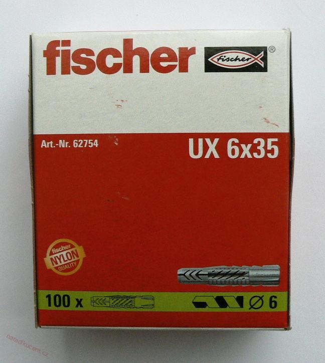 Fischer universální hmoždinka UX  6  č.62754