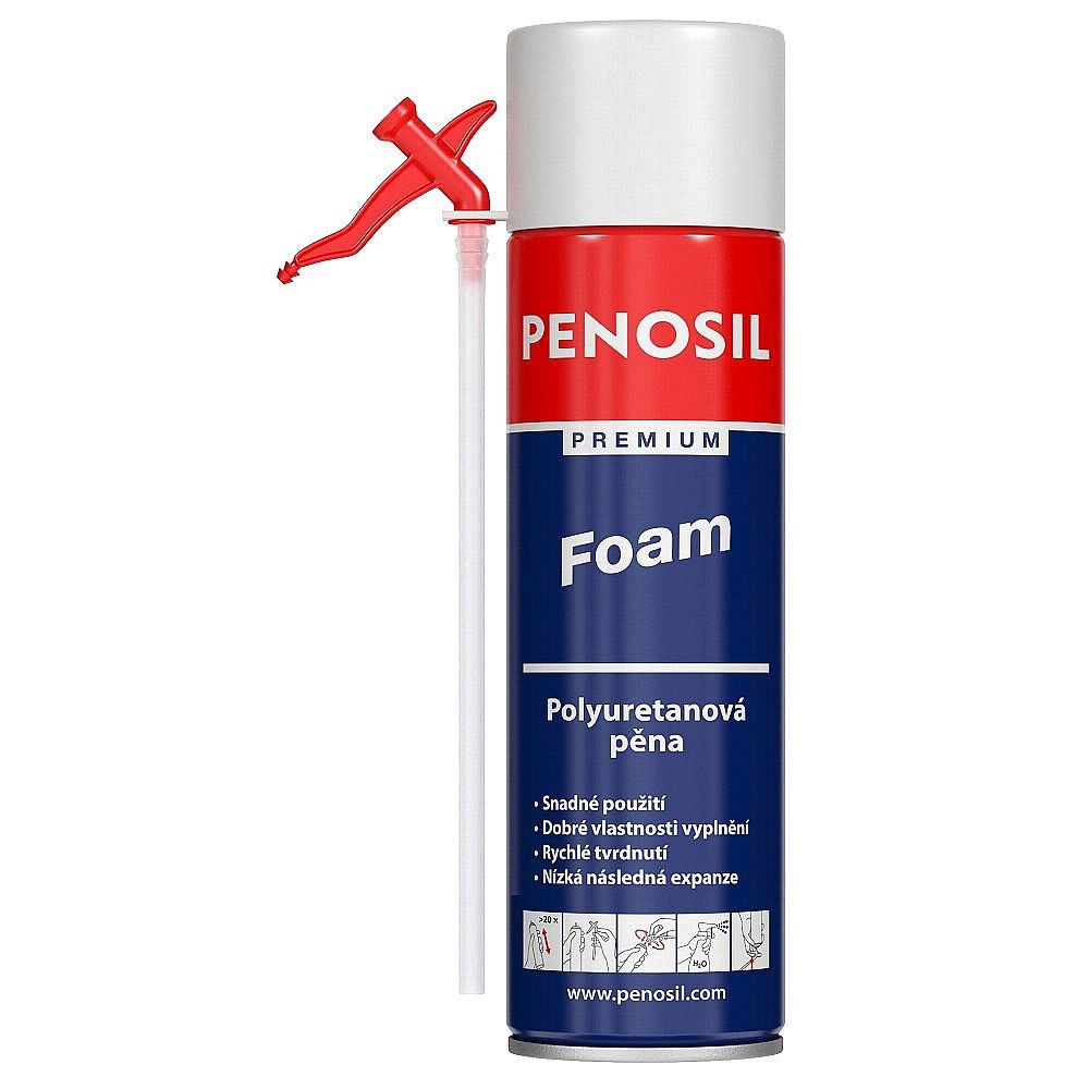 PU pěna montážní PENOSIL Premium, 480ml trubička