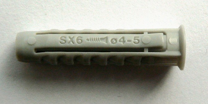 Fischer všeobecná hmoždinka SX 6 č.70006