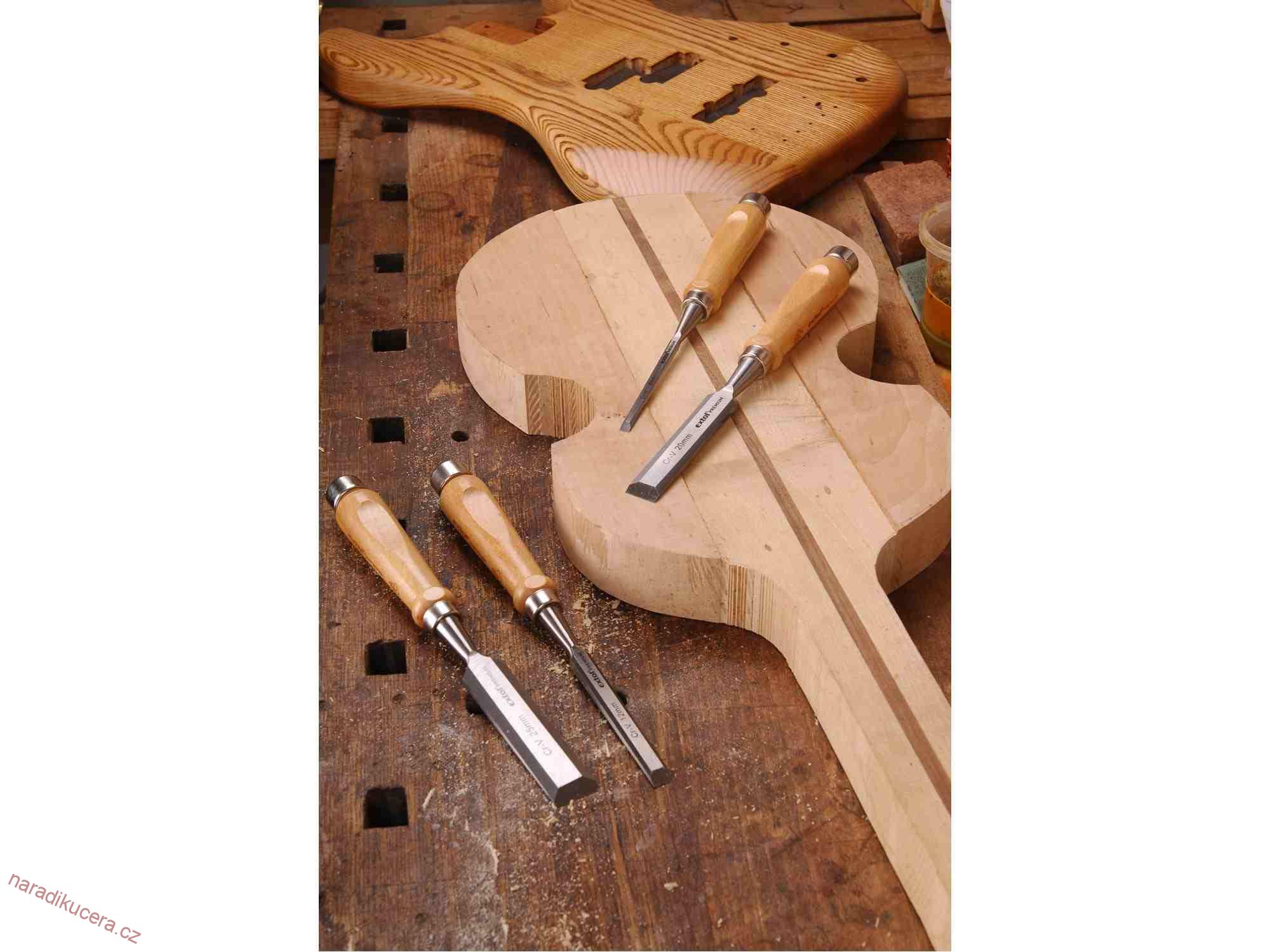 Dláta řezbářská 12ks EXTOL PREMIUM č.8812405