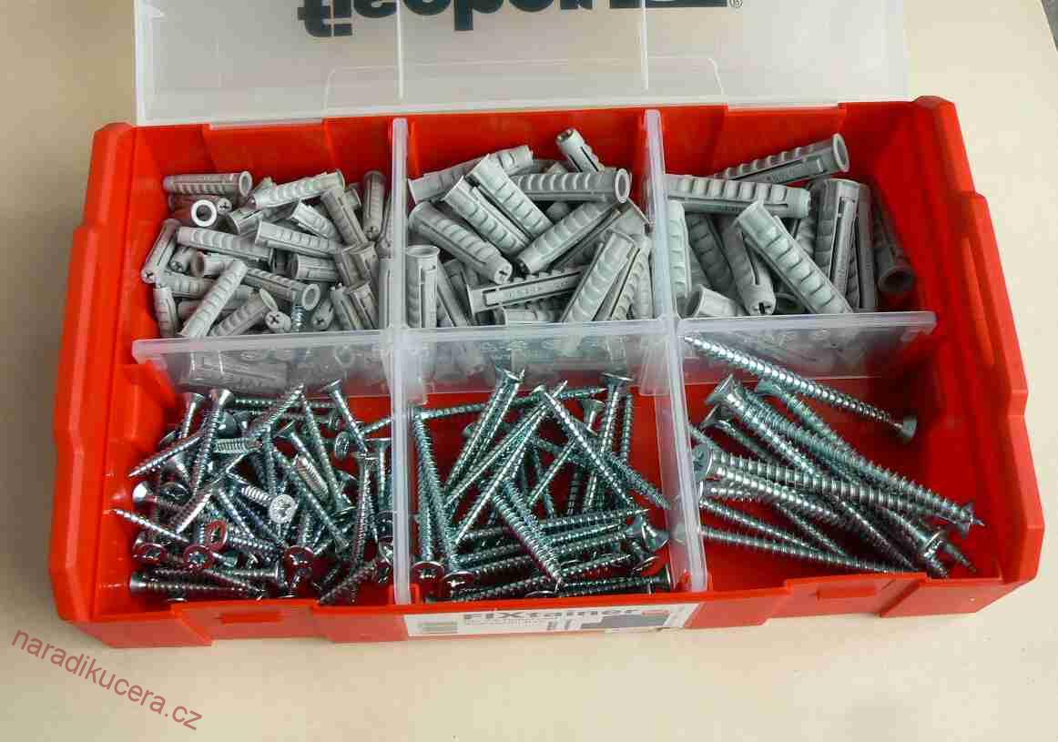 Fischer stohovatelný box FIXtainer SX s vrutem 532891