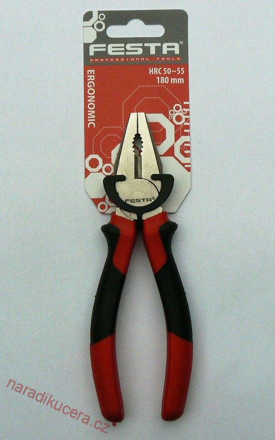 Kleště kombinované FESTA 180mm PVC č. 17002