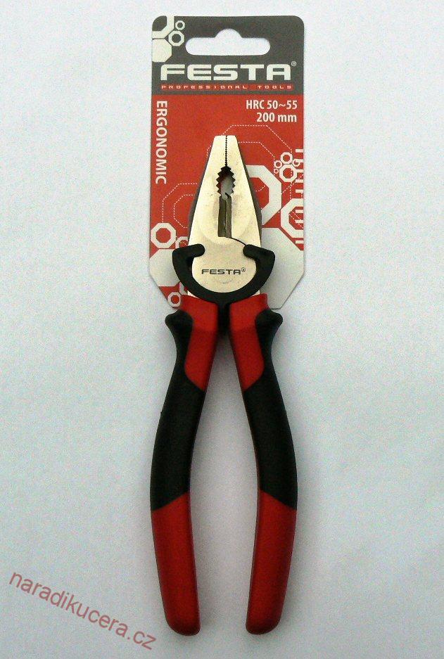 Kleště kombinované FESTA 200mm PVC č. 17003