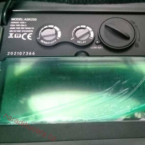 Svářecí kukla samostmívací ASK 250 MAGG 