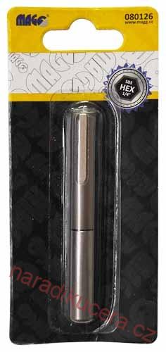 Adaptér SDS+ se stopkou HEX 1/4" Magg č. 080126