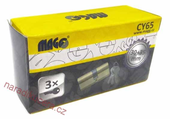 Magg cylindrická vložka 30-35mm se třemi klíči
