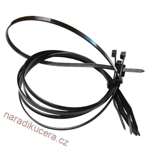 Stahovací pásky  Magg 4,8x500mm černé/25ks TS48500C