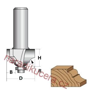 Fréza do dřeva stopka 8mm SL2280674X