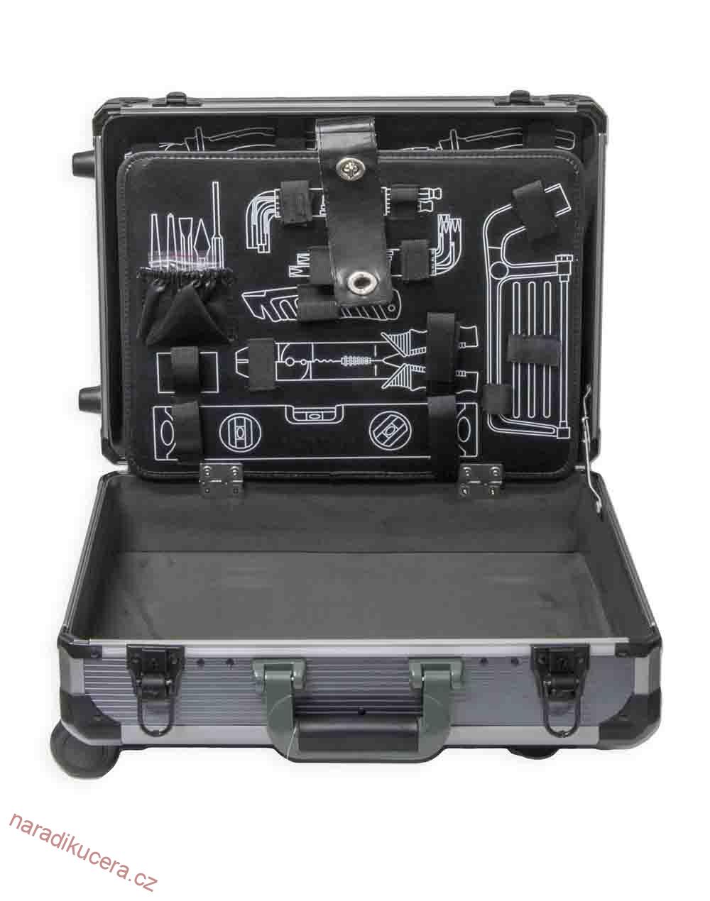 Kufr 465x345x142 mm pojízdný, AL design  ALK1207