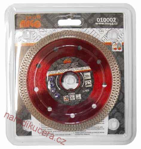 Magg PROFI - Diamantový kotouč TURBO STONE 125x22x10mm