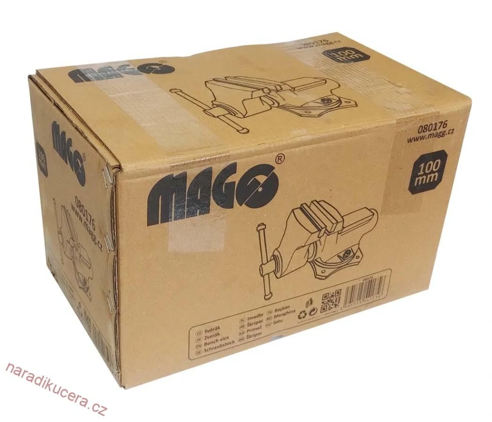 Svěrák 100 mm Magg