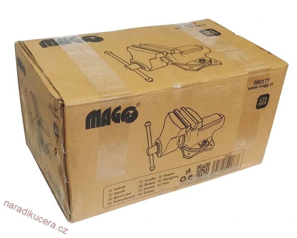 Svěrák 125 mm Magg