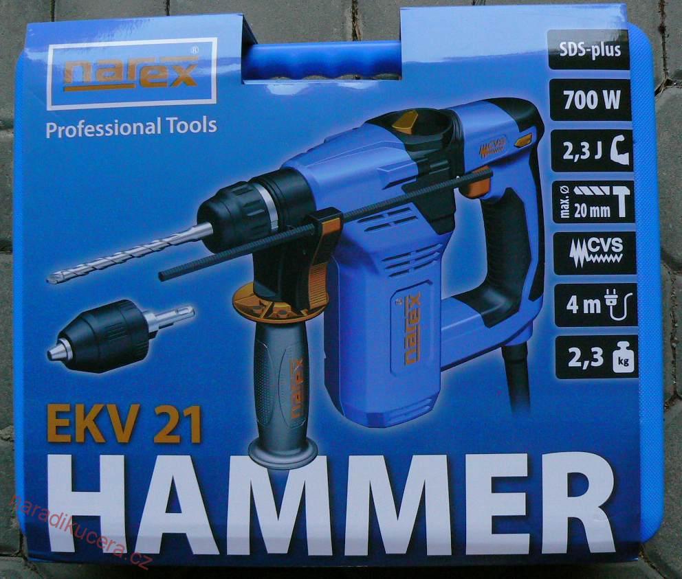 Narex lehké vrtací kladivo SPEEDDRILL  EKV 21
