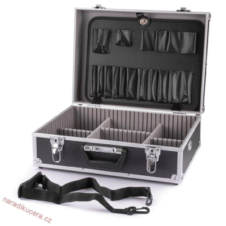 Lobster kufr na nářadí 45x32x15cm, Al, černý