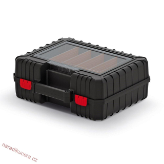 Kistenberg kufr na nářadí HEAVY černý 384x335x144mm (přepážky)