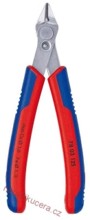 KNIPEX - Minikleště štípací pro elektroniku 125mm, potah PVC 78 03 125
