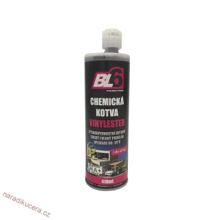 Chemická kotva vinylester BL6 - kartuše 410ml