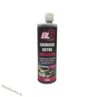 Chemická kotva vinylester BL6 - kartuše 410ml