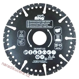 MAGG Profi - Diamantový kotouč TURBO SPECIAL 115x22,2mm